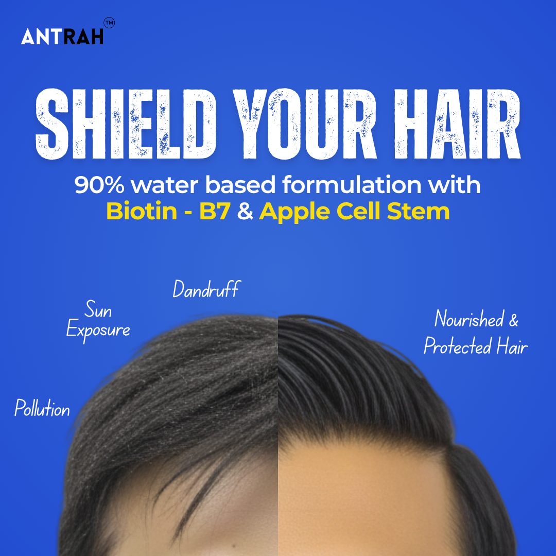 Antrah Hair Nourishing Gel With Fusion Of Serum - Travelling Pack Of 2 | All Hair Types | (30g)
